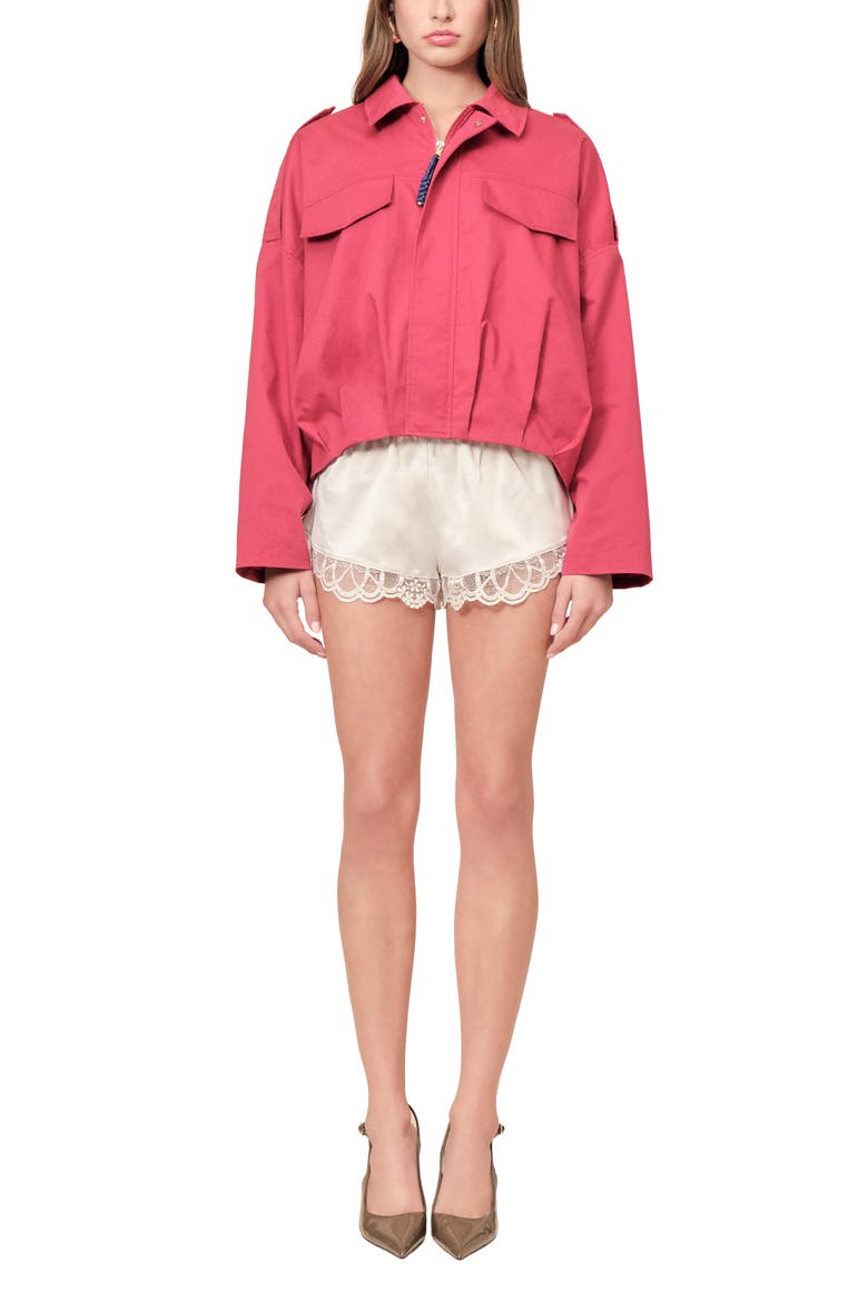 Archie Jacket, Alternate, color, RUBY