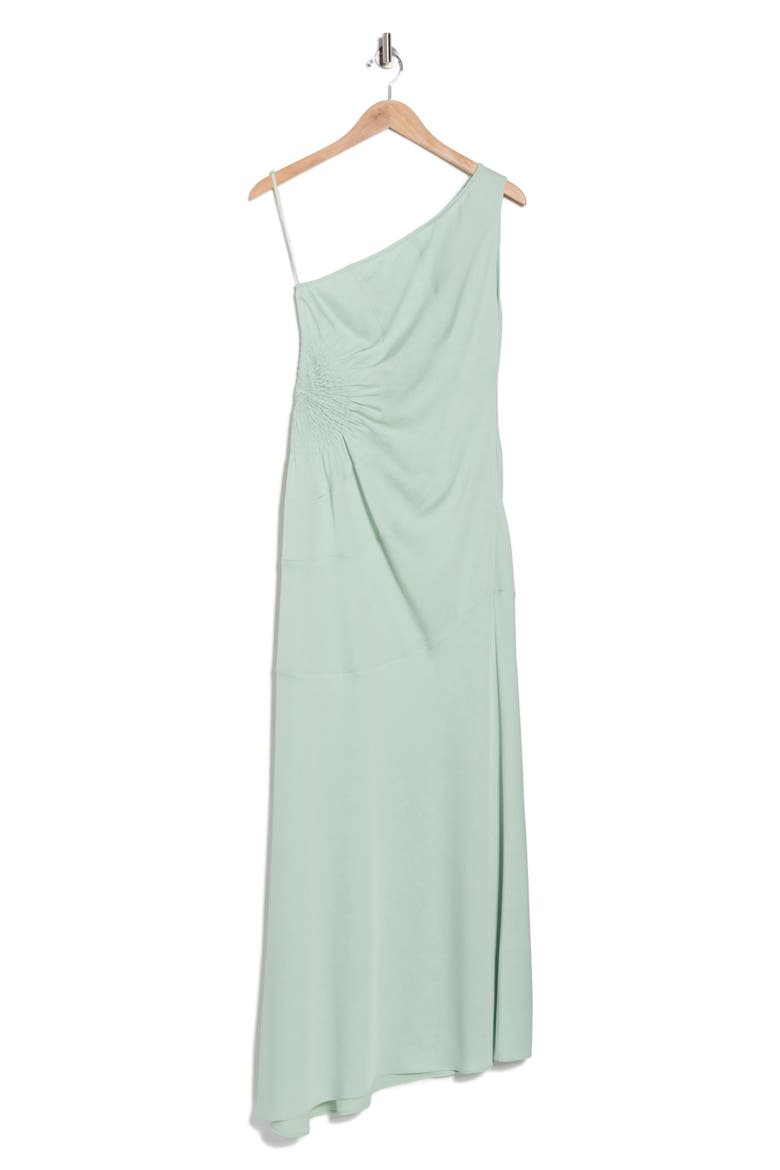 Paige One Shoulder Dress, Alternate, color, MINT