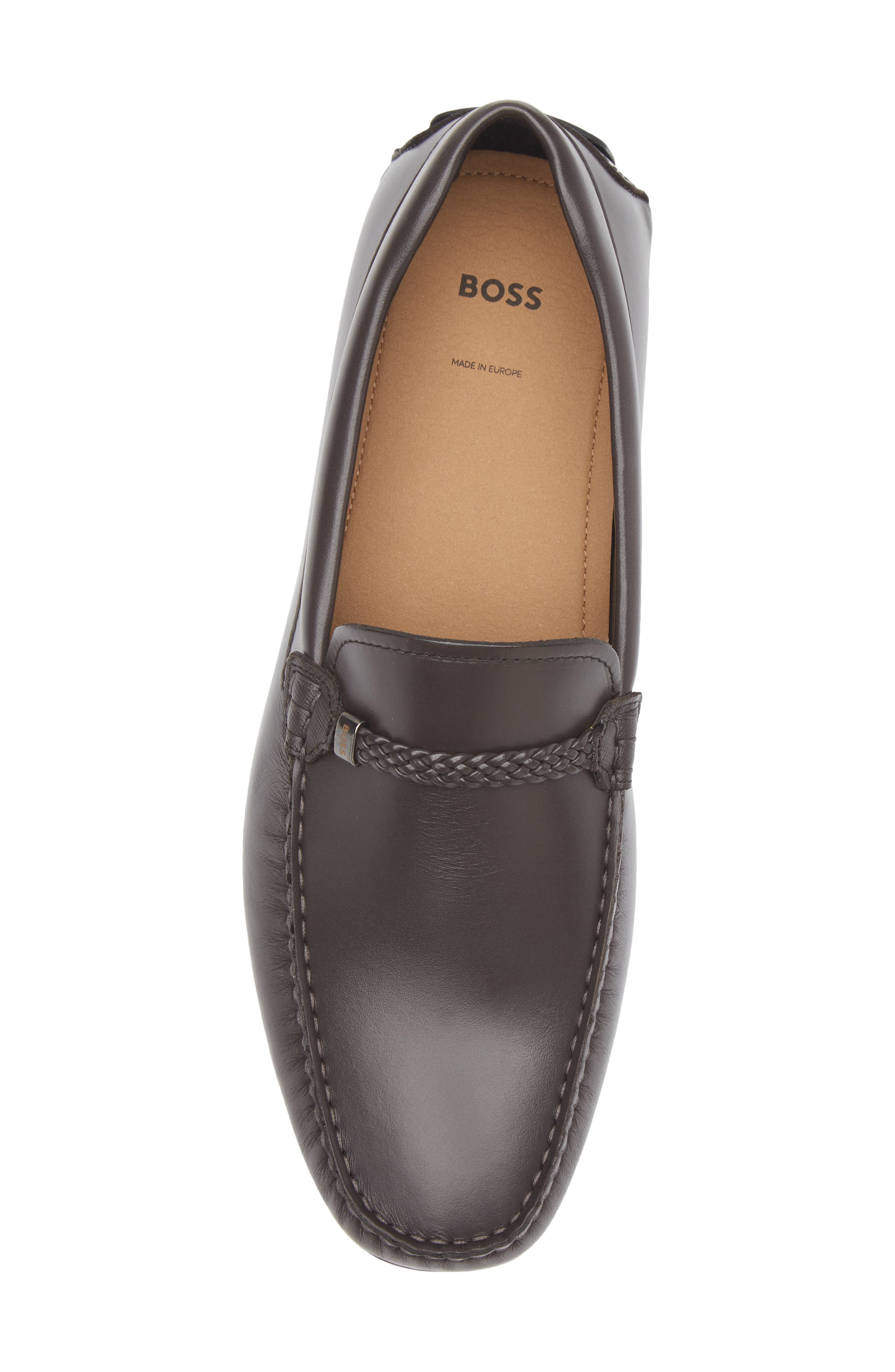 BOSS Noel Loafer, Alternate, color, Dark Brown
