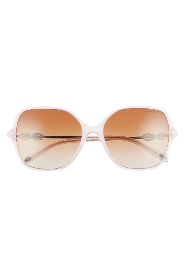 57mm Sunglasses, Alternate, color, ROSE GRADIENT