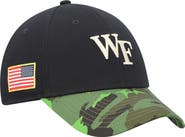 Nike Men's Nike Black/Camo Wake Forest Demon Deacons Veterans Day 2Tone Legacy91 Adjustable Hat
