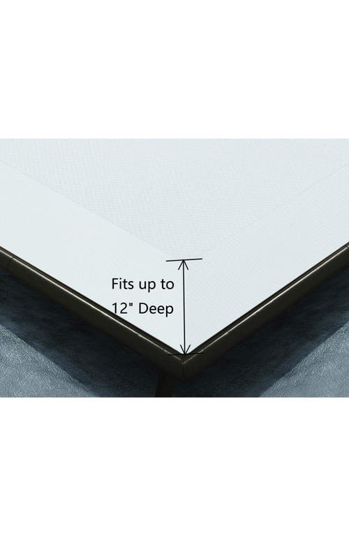 J&v Textiles J And V Textiles Waterproof Mattress Protector In White