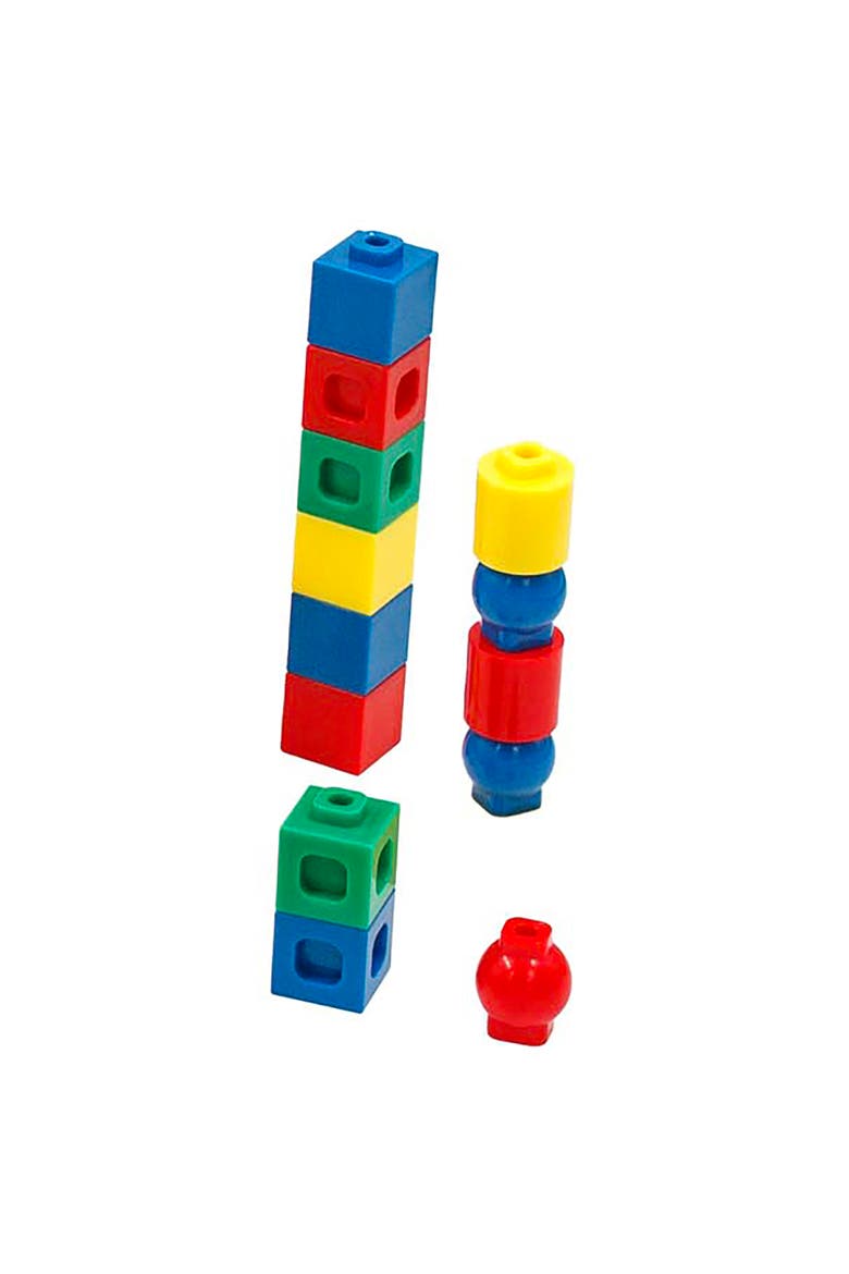 30 Mathcubes Sorting and Patterns Activity Set, Ages 4+, Alternate, color, Multicolored