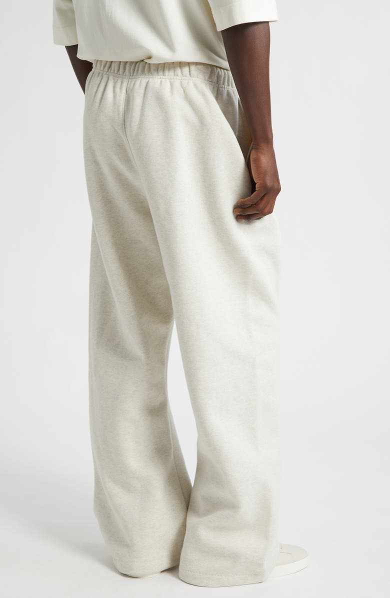 Fear of God Essentials Flare Sweatpants, Alternate, color, Oatmeal Heather