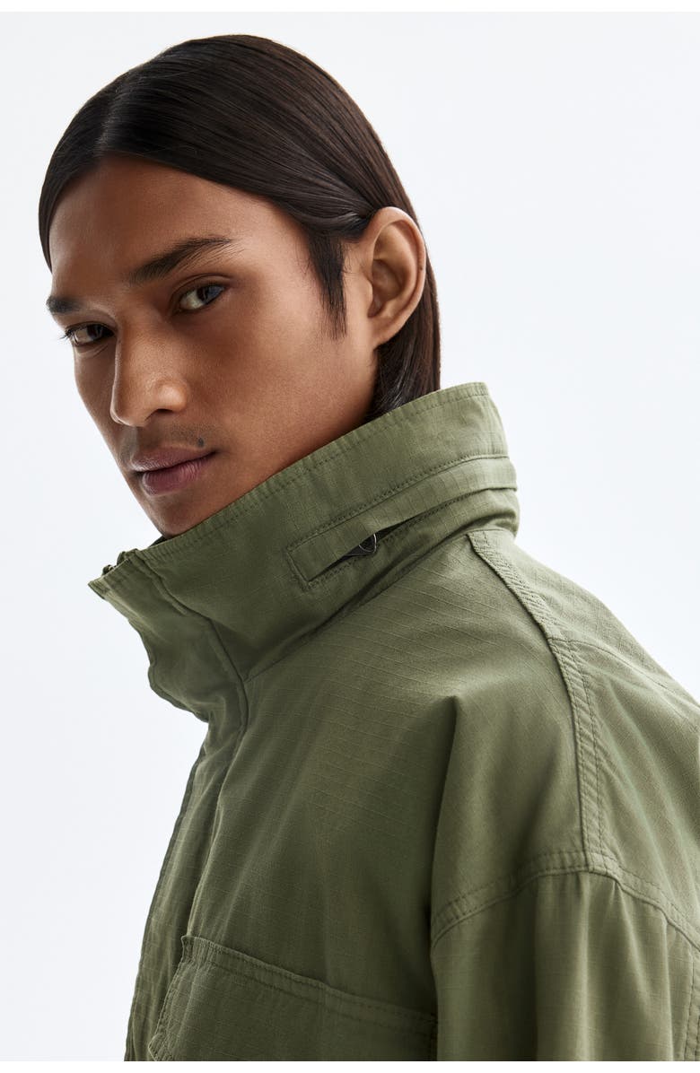 H&M Cargo Jacket, Alternate, color, Khaki Green