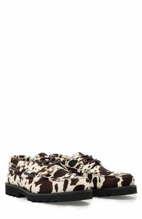 Skiff Genuine Calf Hair Boat Shoe