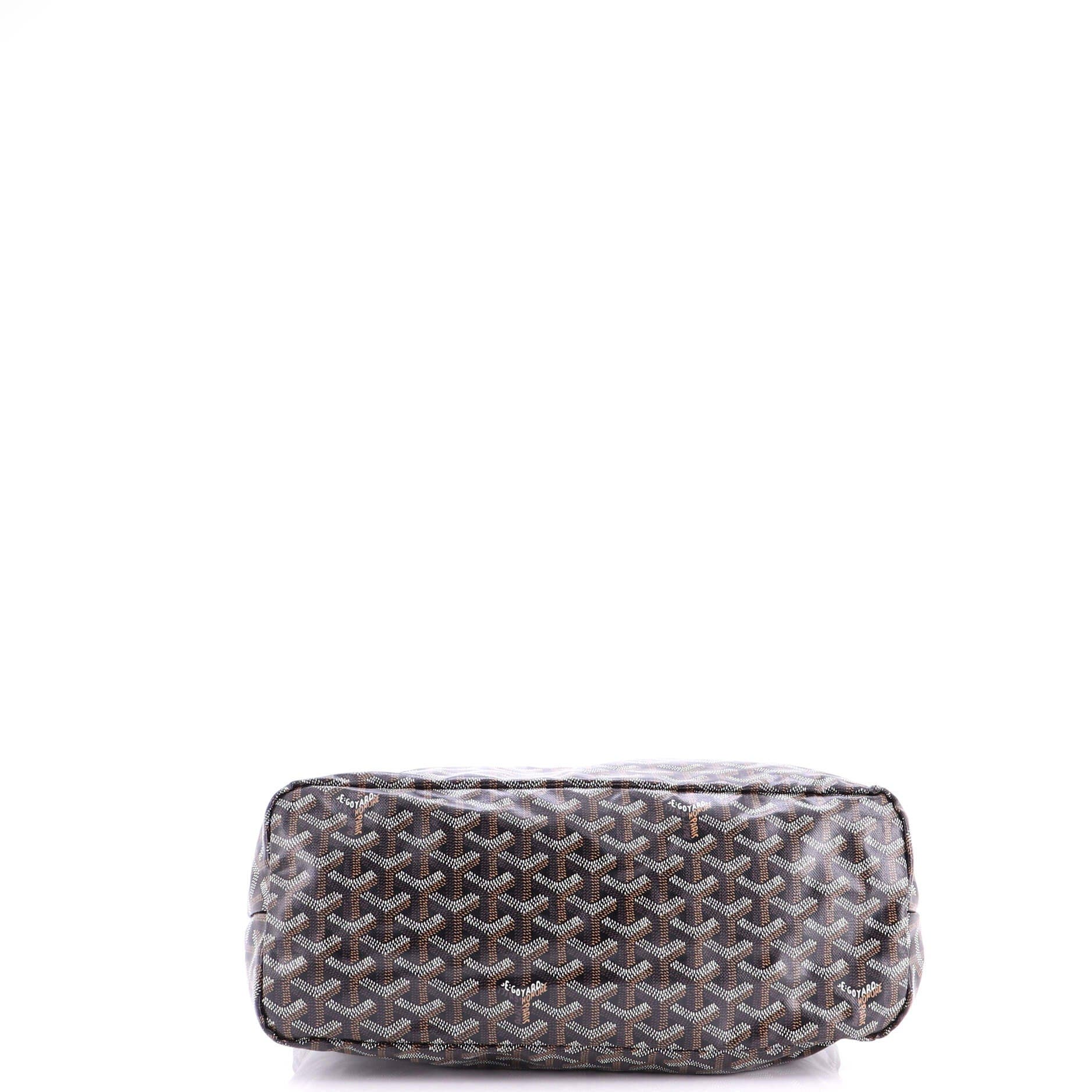 Pre-Owned Goyard Boheme Hobo Coated Canvas, Alternate, color, Print