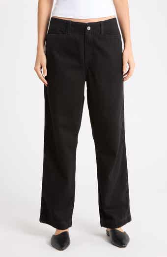 The Slacker High Waist Straight Leg Jeans