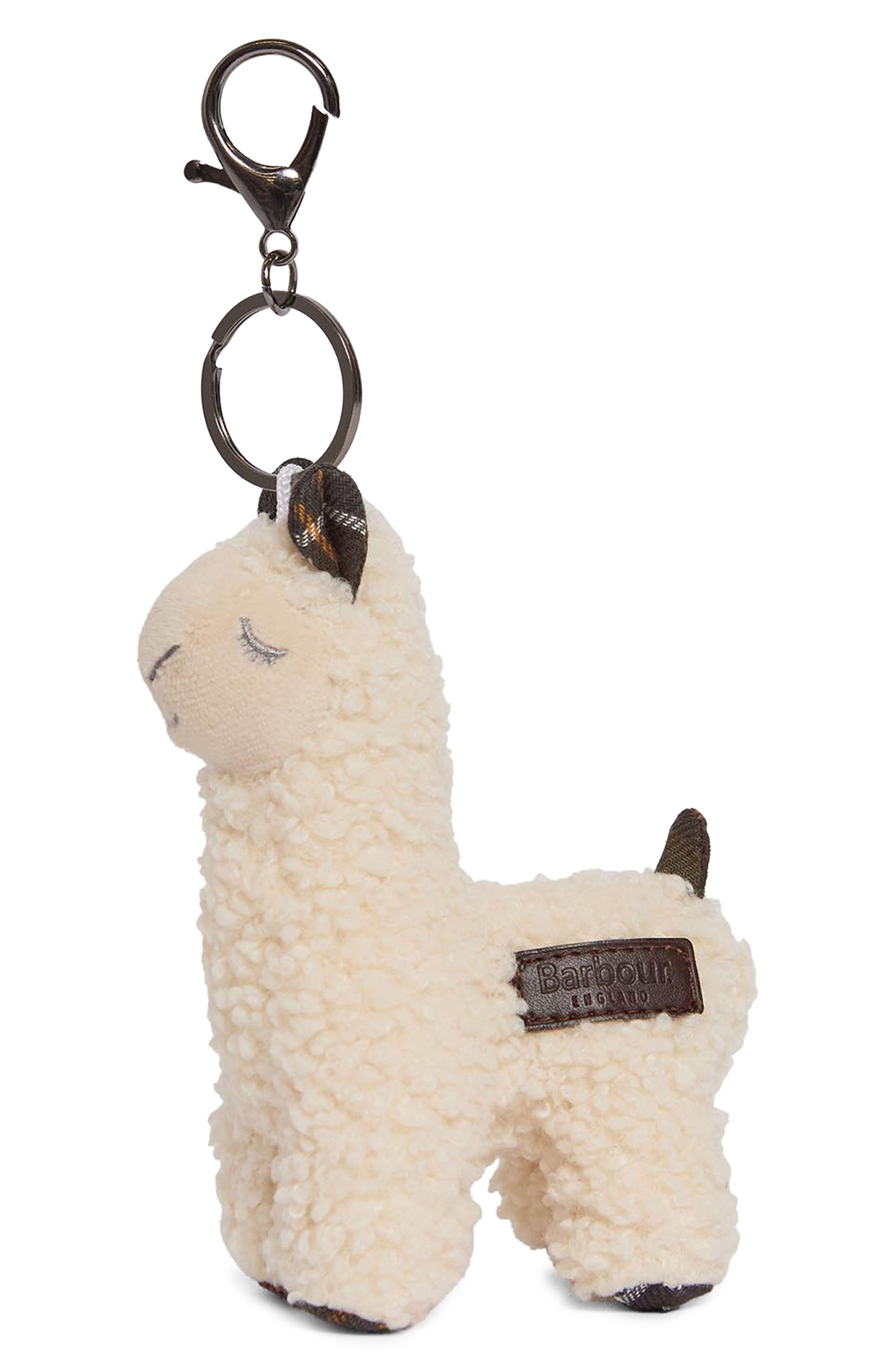 Llama Key Chain & Bag Charm, Main, color, LLAMA