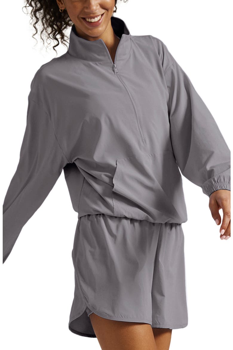 In Stride Half Zip Pullover, Alternate, color, CLOUD GRAY