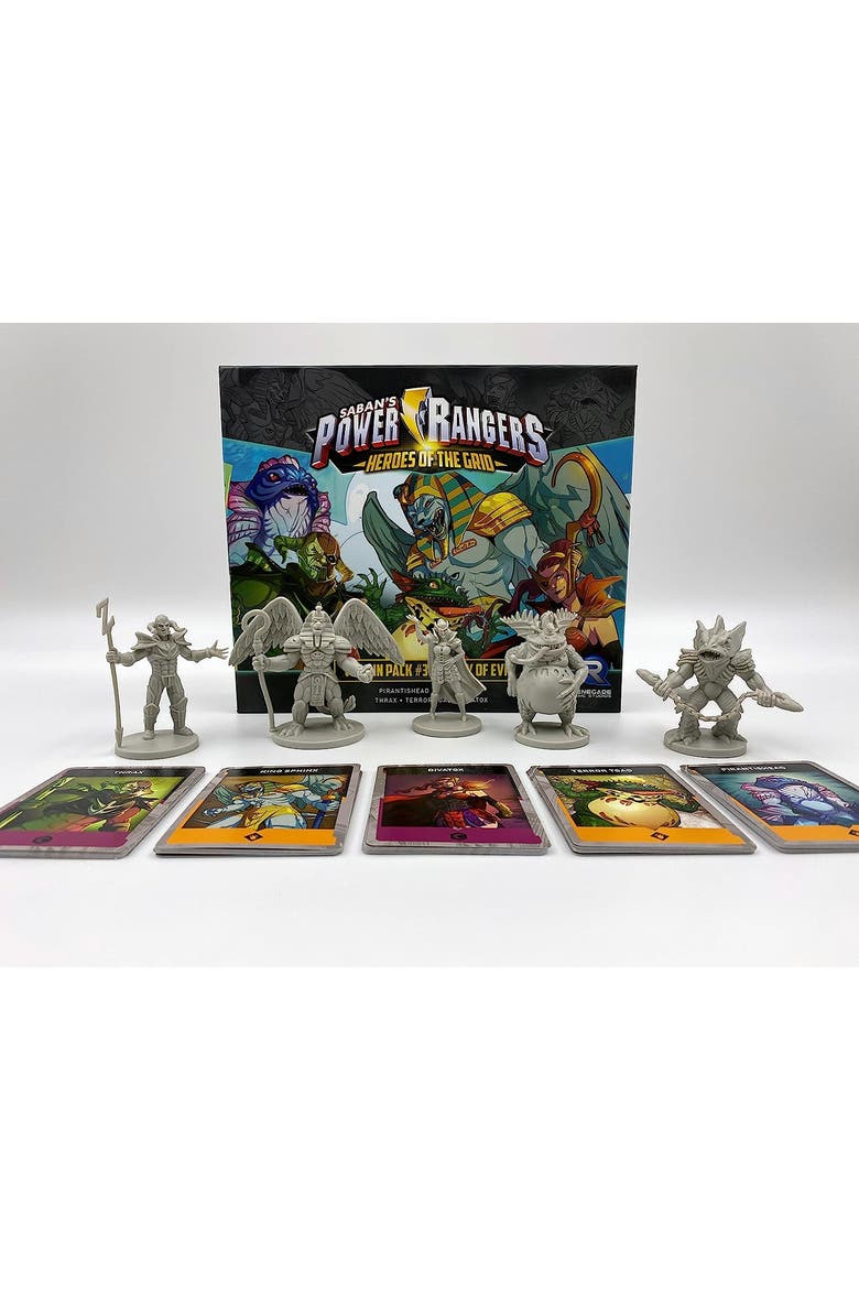 Power Rangers Heroes of The Grid Villain Pack, Alternate, color, Multicolored