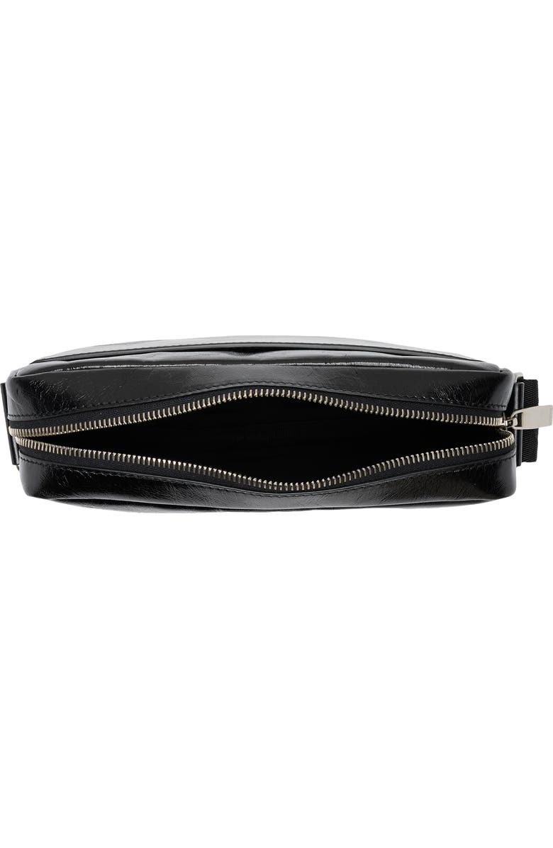 Off-White Bookish Leather Camera Bag, Alternate, color,