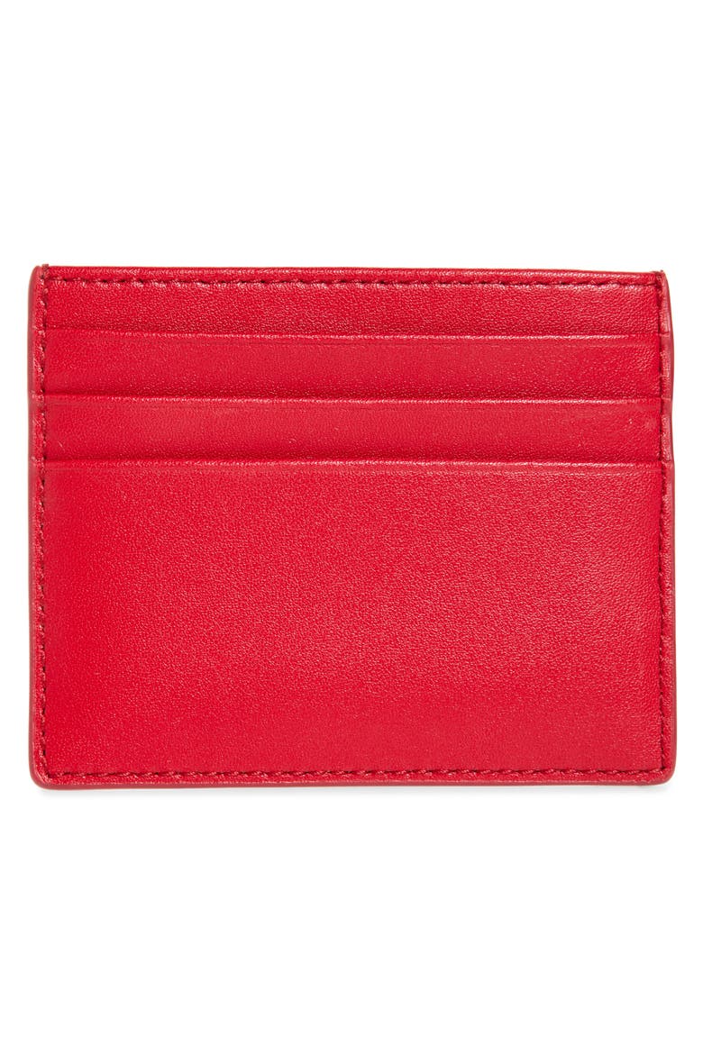 Classic Card Case, Alternate, color, ROSSO VENEZIANO