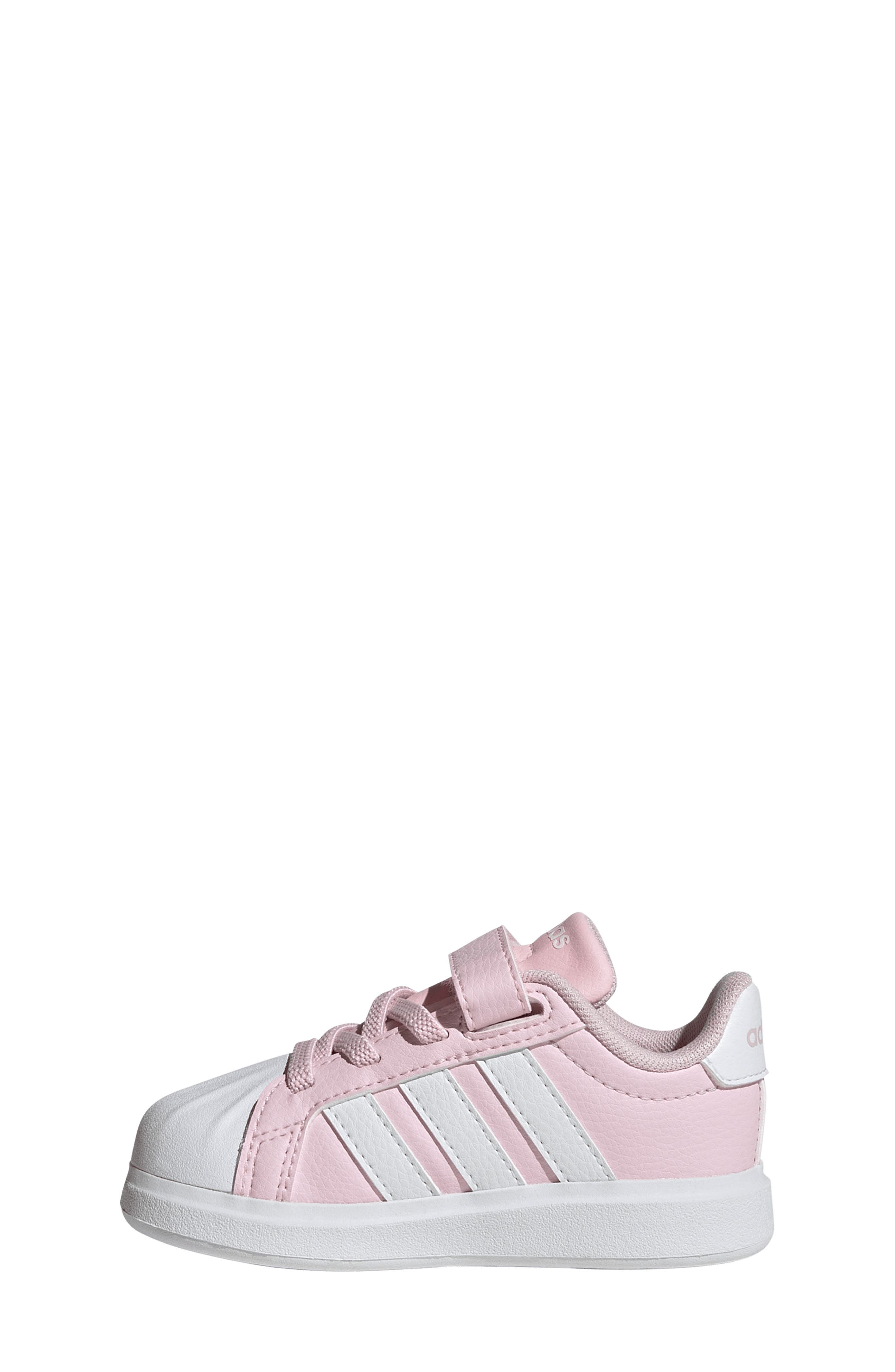 adidas Kids' Streettalk Sneaker, Alternate, color, Pink/ White/ Grey