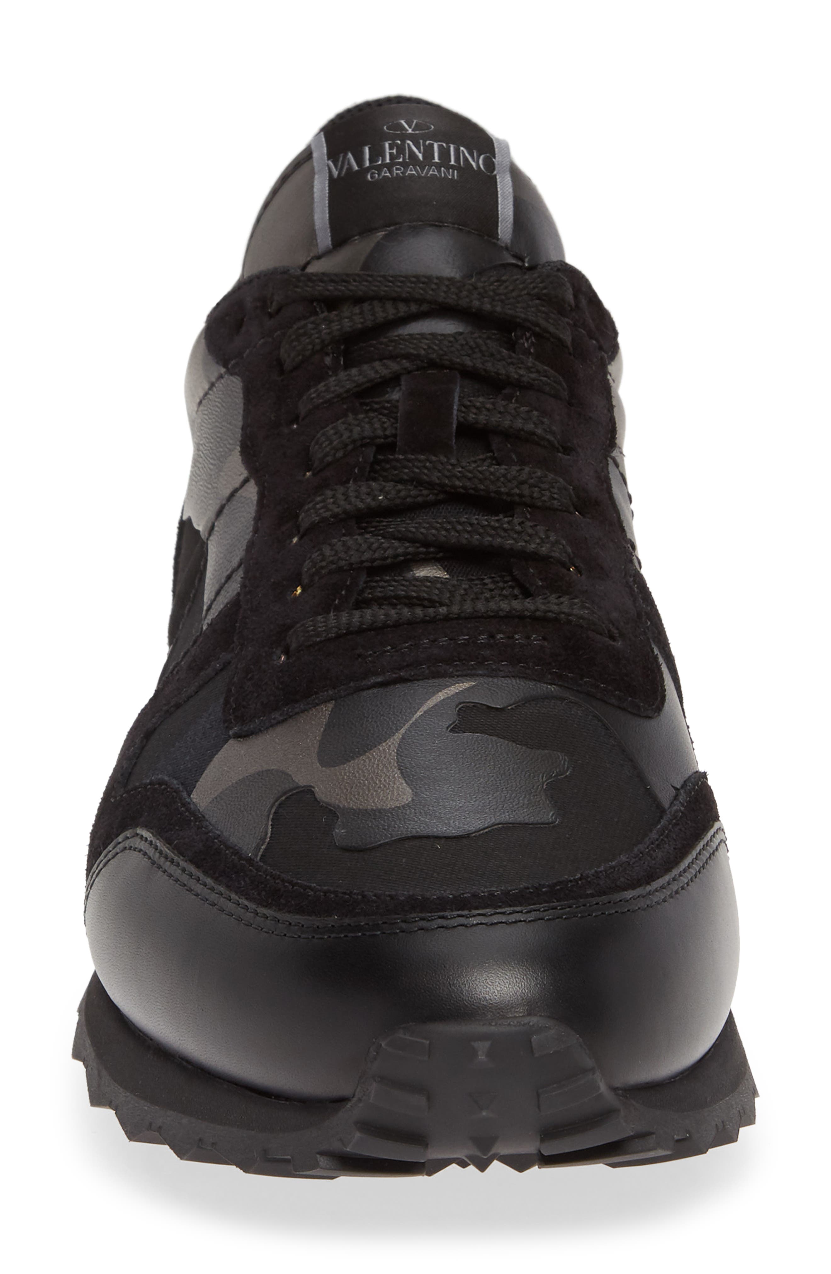 Camo Rockrunner Sneaker, Alternate, color, BLACK RUTHENIUM/ BLACK