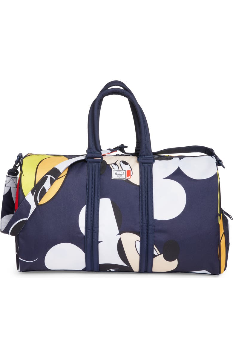 Herschel Supply Co. Disney x Herschel Supply Co. Novel Mickey Mouse Print Duffel Bag, Main, color,