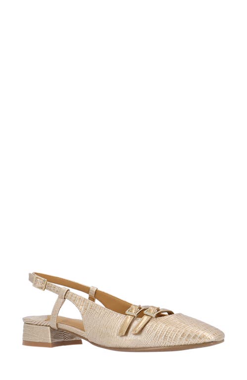 J. RENEÉ J. RENEÉ JOVANA LIZARD EMBOSSED SLINGBACK PUMP