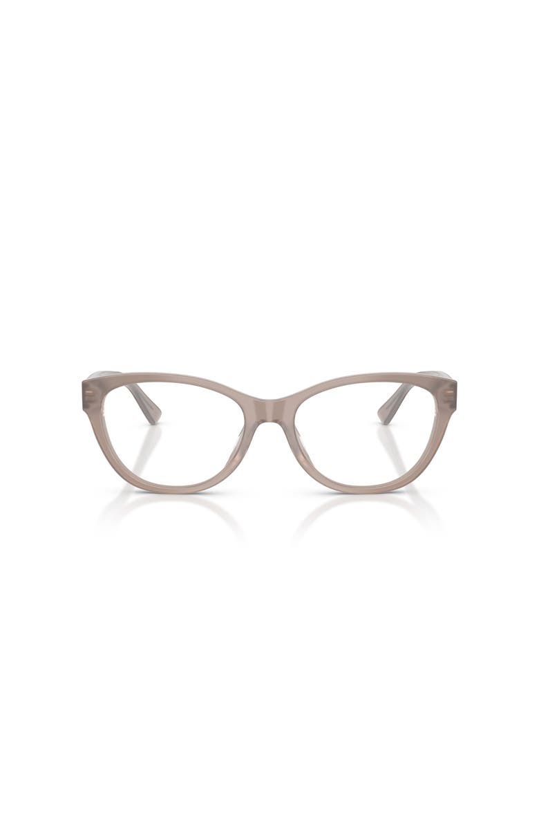 Ralph Lauren 53mm Butterfly optical glasses, Alternate, color, Brown