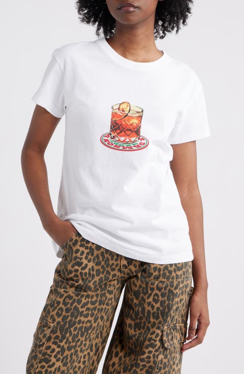 Negroni Shrunken Organic Cotton Graphic T-Shirt