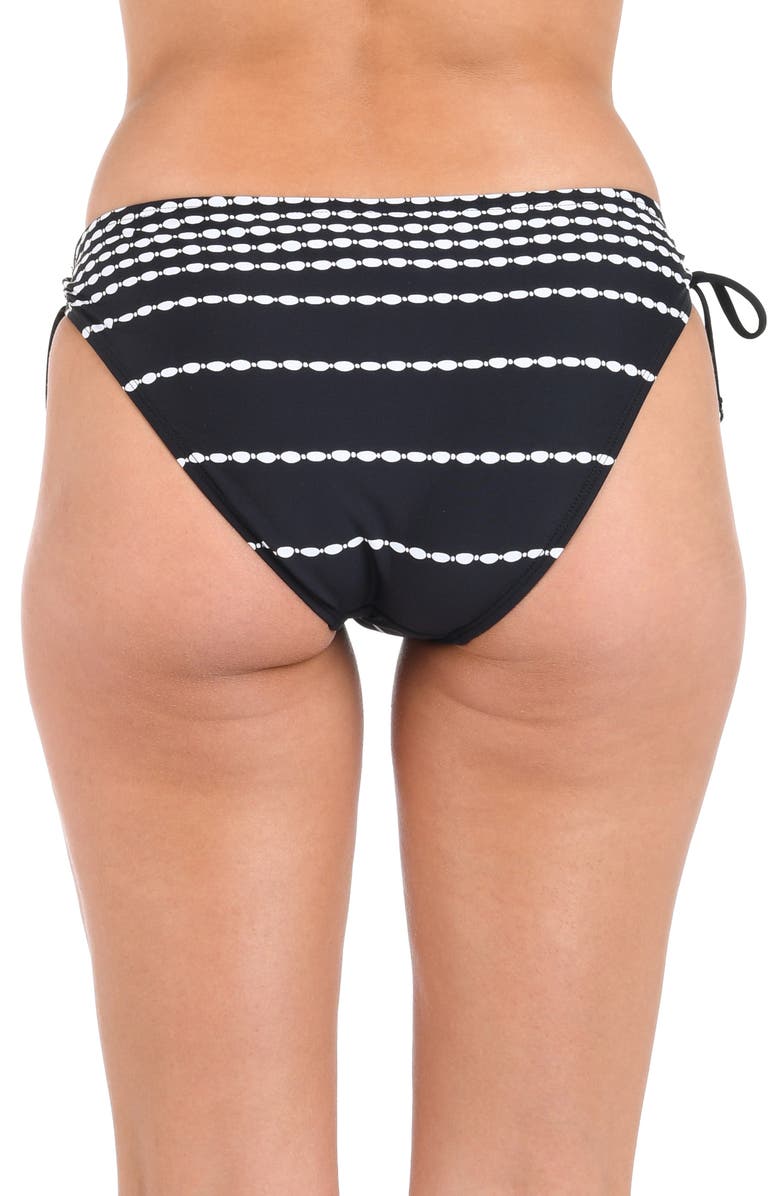 La Blanca City Lights Bikini Bottoms, Alternate, color, Black