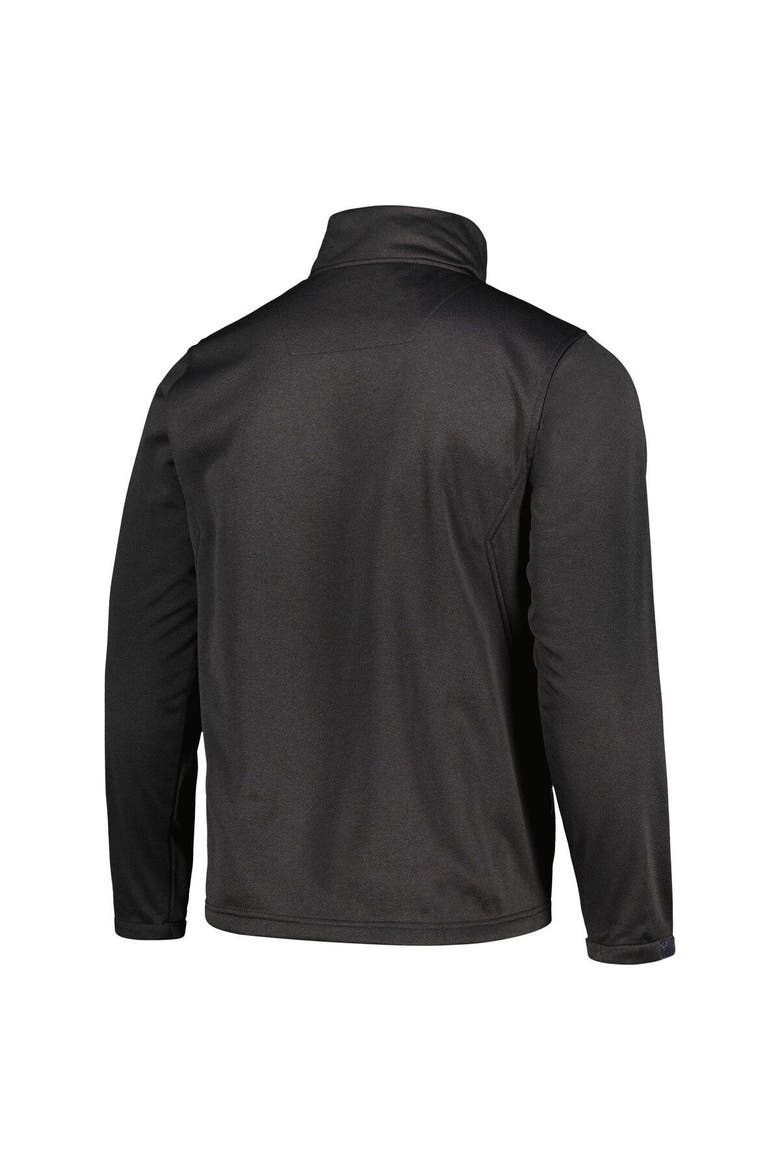 Men's Dunbrooke Heather Black Las Vegas Raiders Explorer Tech Full-Zip Jacket, Alternate, color, Heather Black