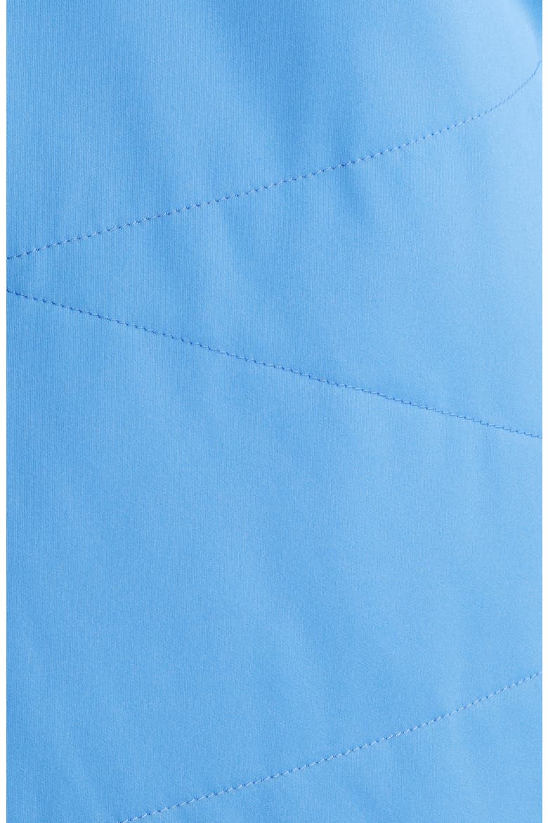 Merge Water Resistant Hybrid Jacket, Alternate, color, BLUE SEA