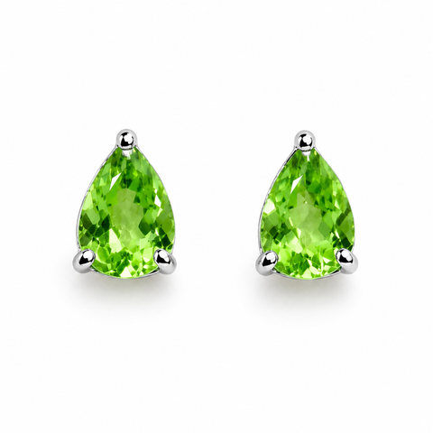 Teardrop Stud Earrings