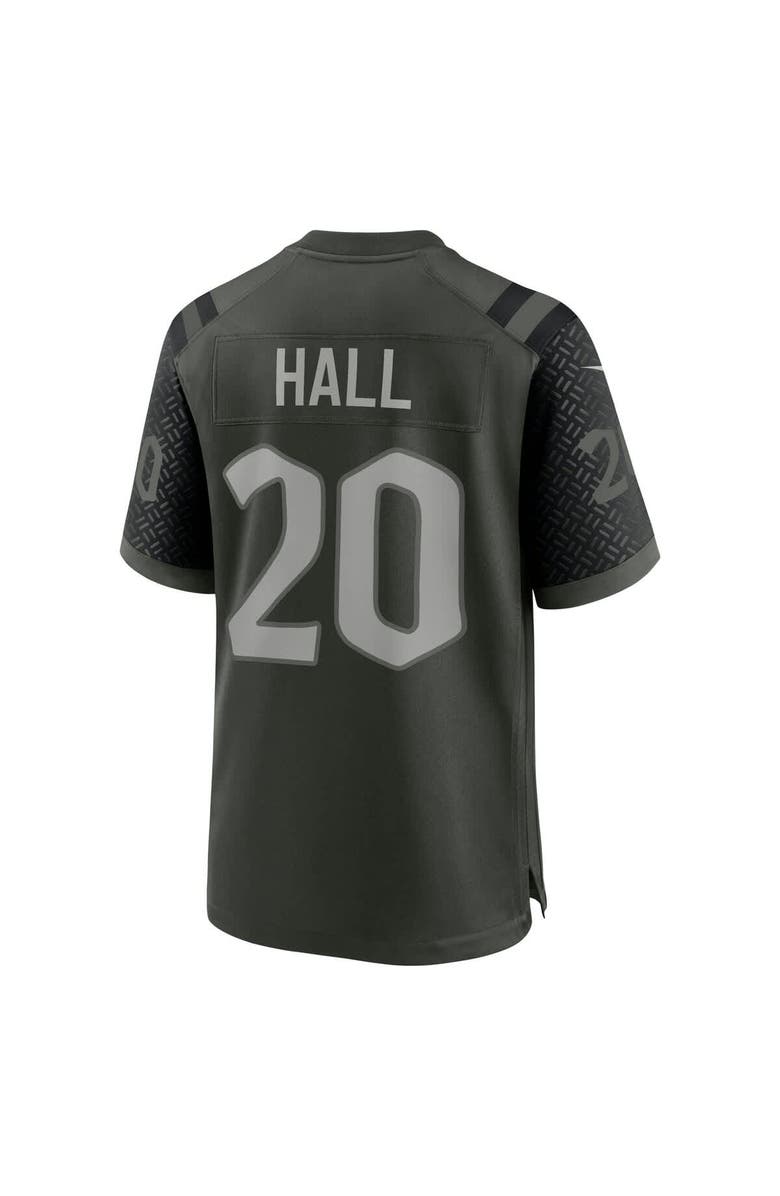 Nike Men's Nike Breece Hall Gotham Green New York Jets 2025 Rivalries Collection Game Jersey, Alternate, color, Green
