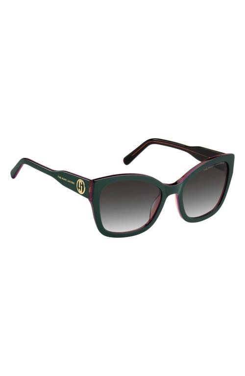 Marc Jacobs 56mm Gradient Round Sunglasses