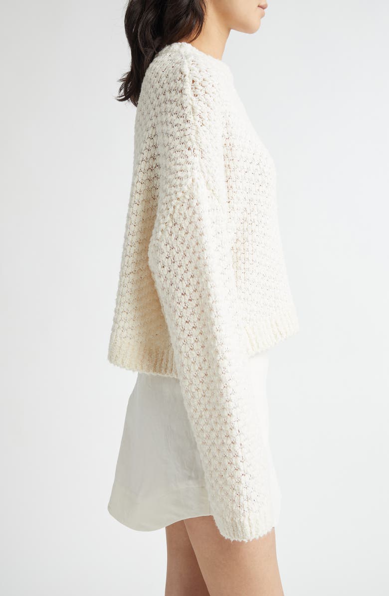 JW Anderson Open Stitch Crop Sweater, Alternate, color, 