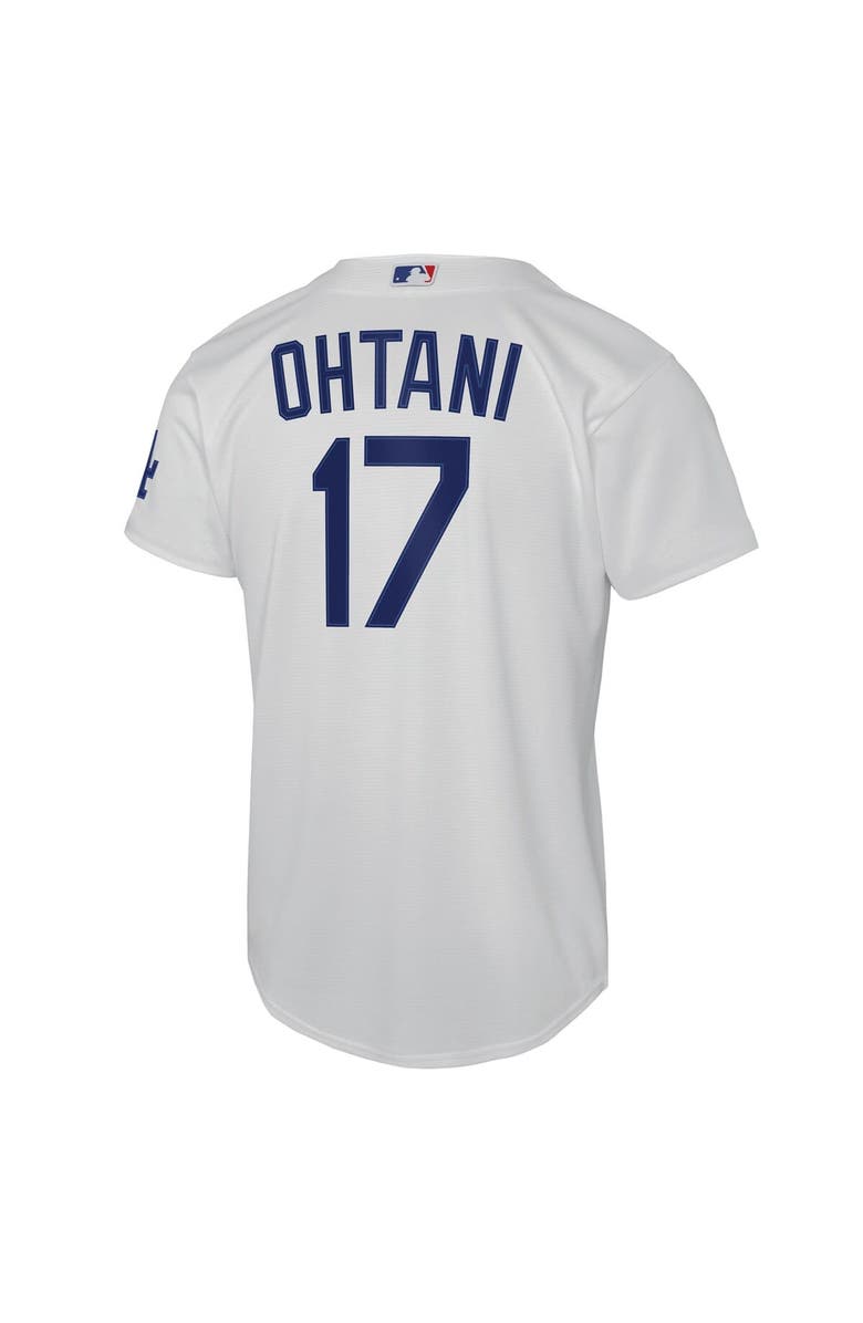 Nike Youth Nike Shohei Ohtani White Los Angeles Dodgers Home Stadium Jersey, Alternate, color, White