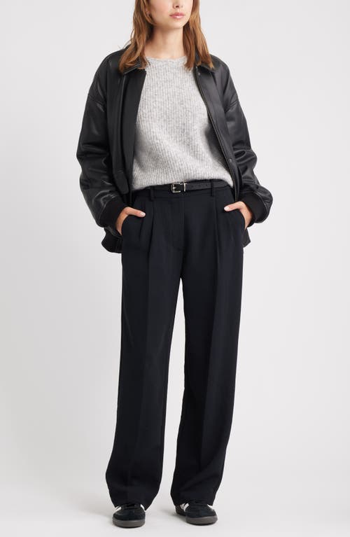 Open Edit Twist Reversible Sweater In Animal Print