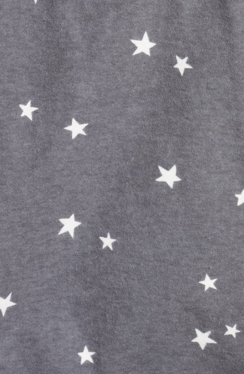 PJ Salvage Print Flannel Pajamas, Alternate, color, 