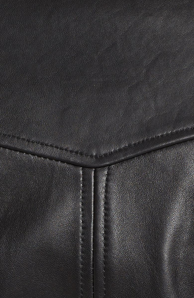 BLANKNYC Leather Moto Jacket, Alternate, color,