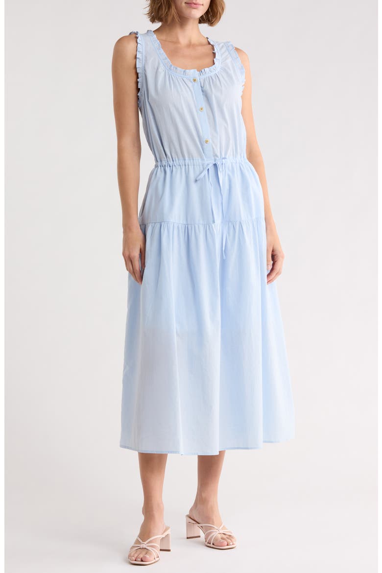 Deborah Scoop Tank Dress, Main, color, SKYWAY