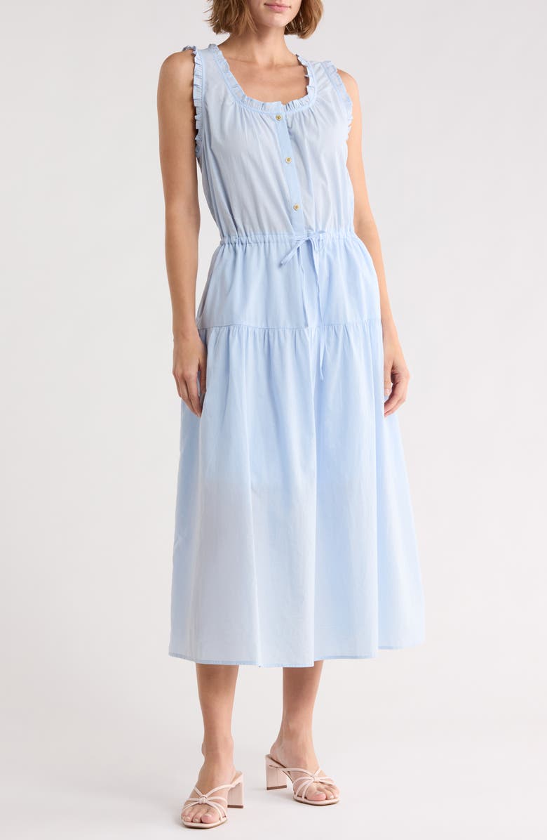 C & C California Deborah Scoop Tank Dress, Main, color, Skyway