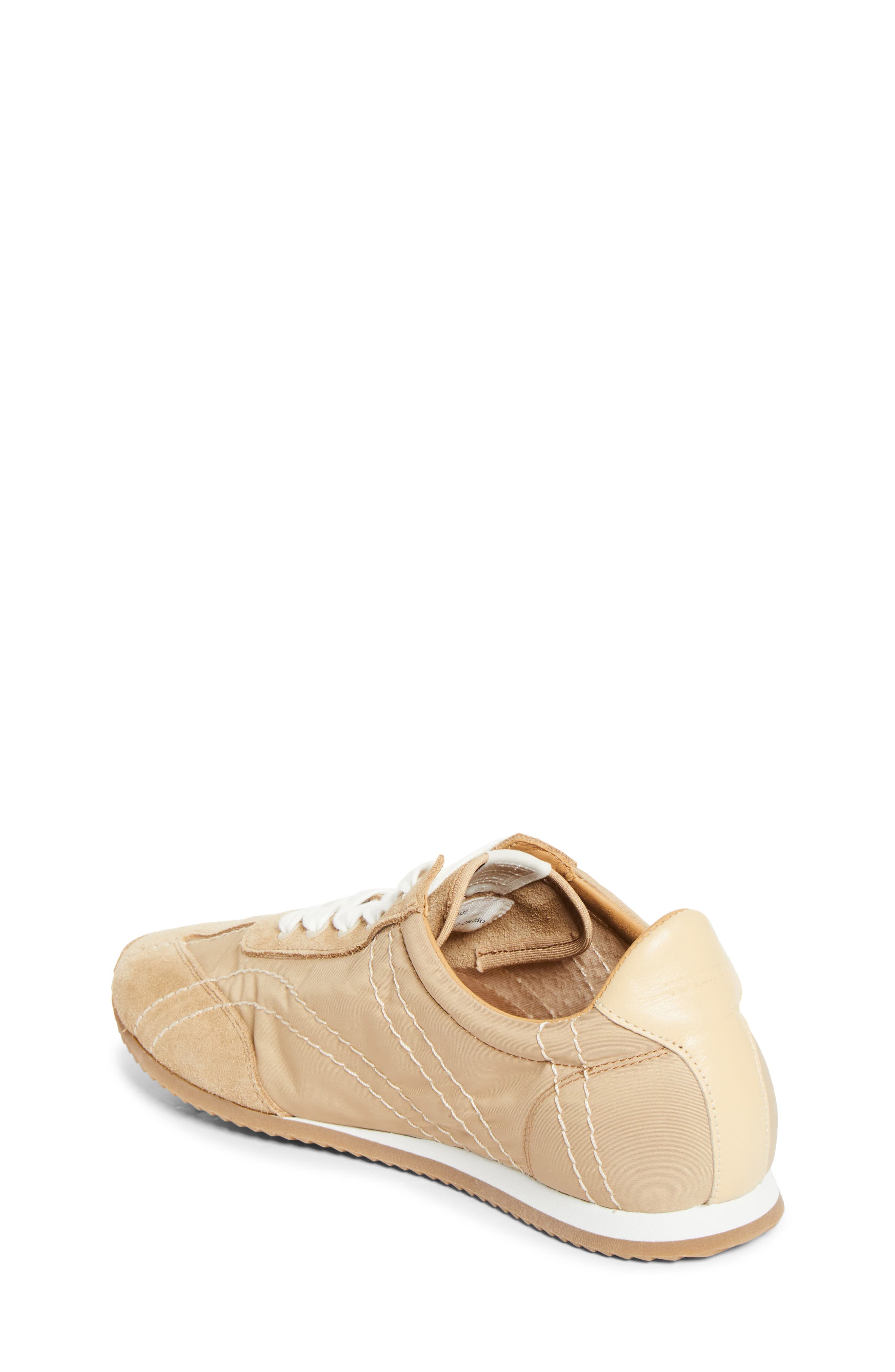 Flex Low Top Sneaker, Alternate, color, DESERT/ BUTTERCUP