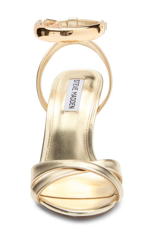 Steve Madden Dianna Sandal In Gold