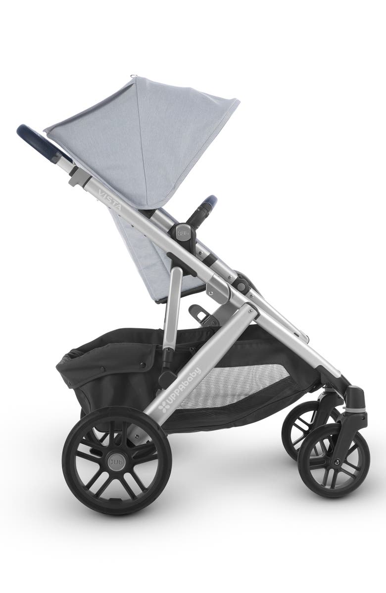UPPAbaby VISTA Aluminum Frame Convertible Complete Stroller with Leather Trim, Alternate, color,