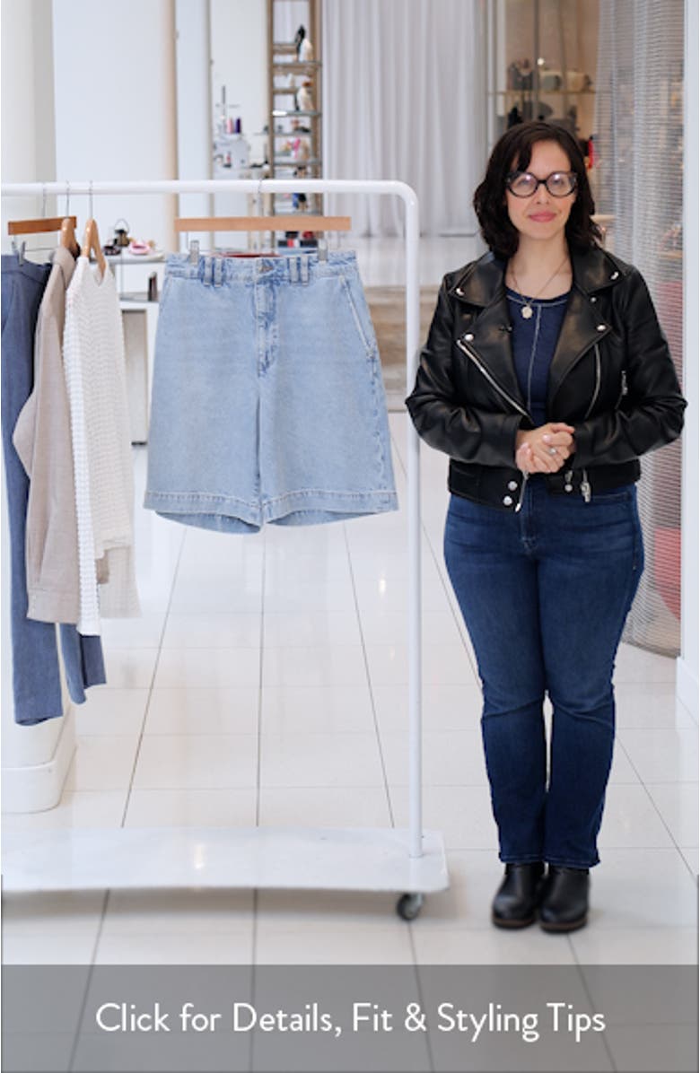 The Trouser Denim Shorts, sales video thumbnail