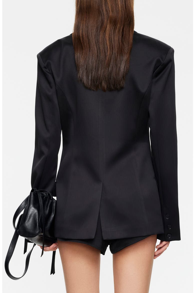 Sylvie Shawl Collar Blazer, Alternate, color, MIDNIGHT