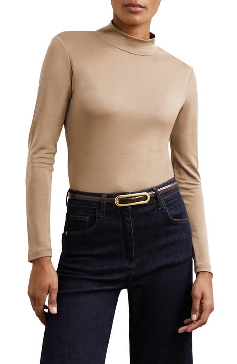 Molly Mock Neck Top