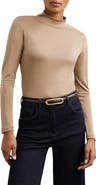 Reiss Molly Mock Neck Top
