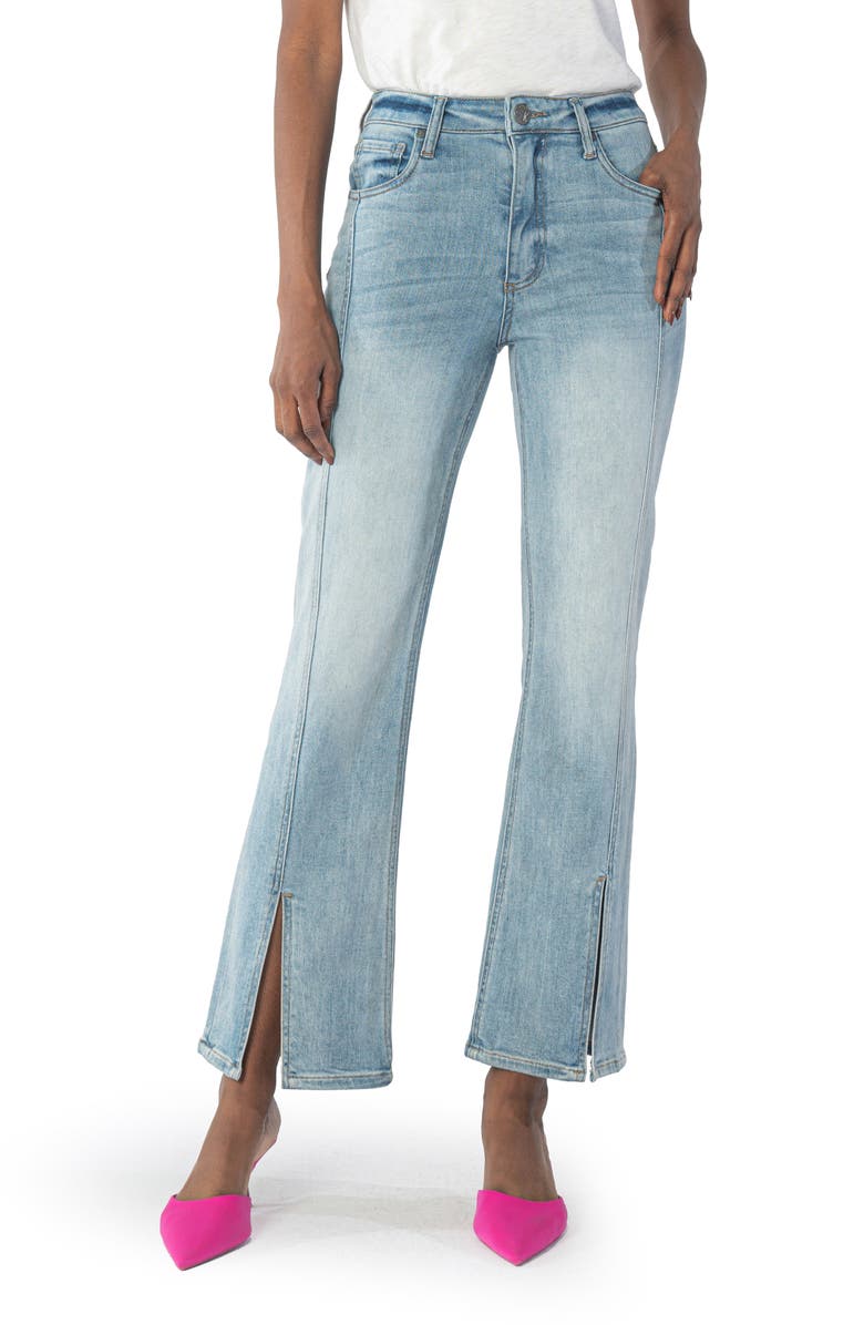 KUT from the Kloth Kelsey High Waist Flare Jeans, Main, color,