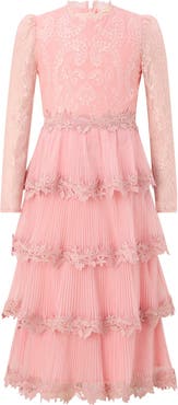 Marlo Kids Peggy Lace Midi Dress