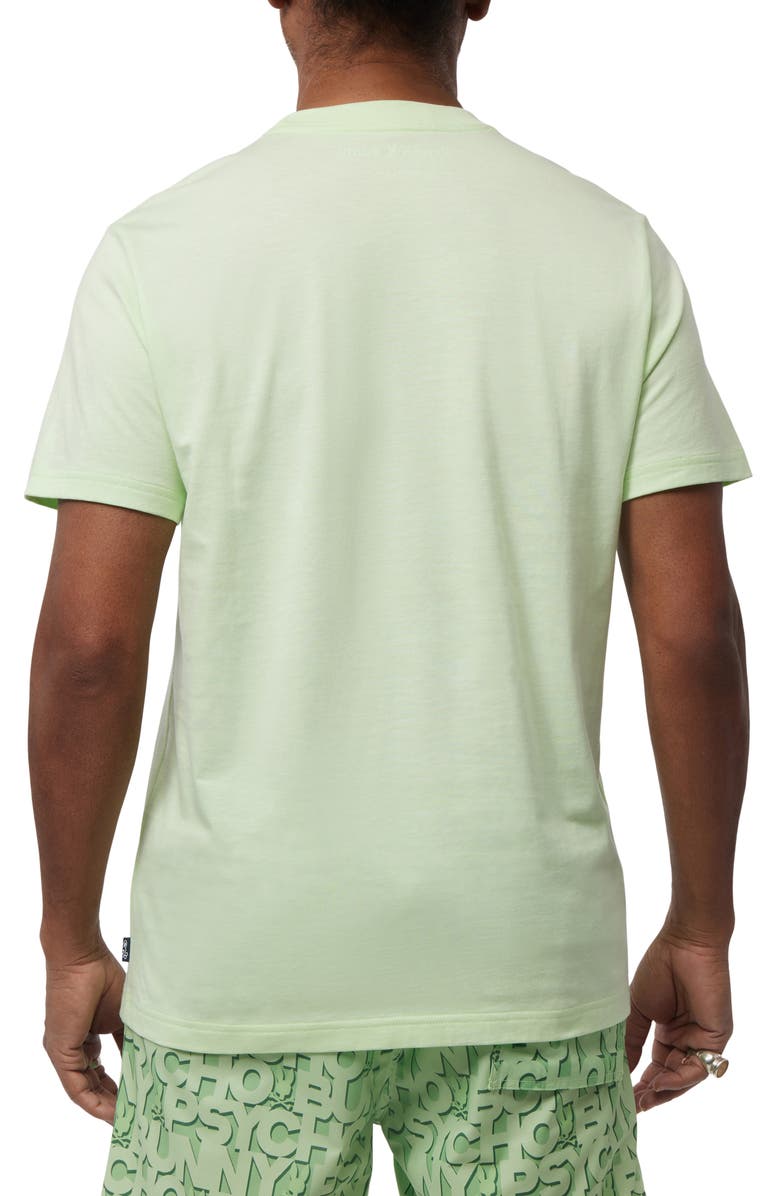 Psycho Bunny Damon Embossed Graphic T-Shirt, Alternate, color,