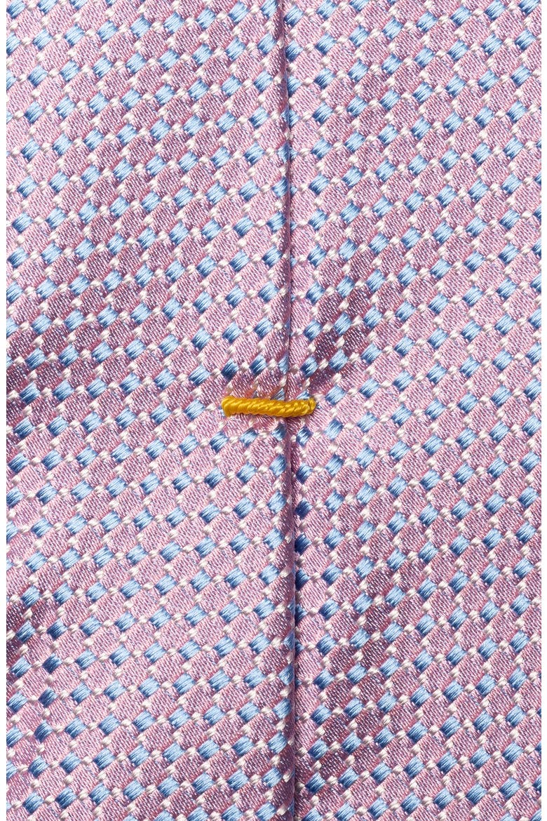 Pink Micro Silk Tie, Alternate, color, MEDIUM PINK