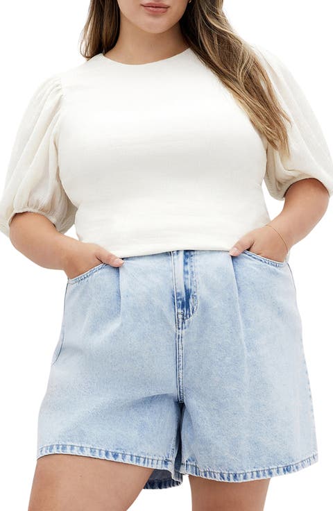 売れ筋商品|||シティーシック カットソー トップス レディース Plus Size Bella Top Ivory cherry Women's Plus Size Bella Ivory Top