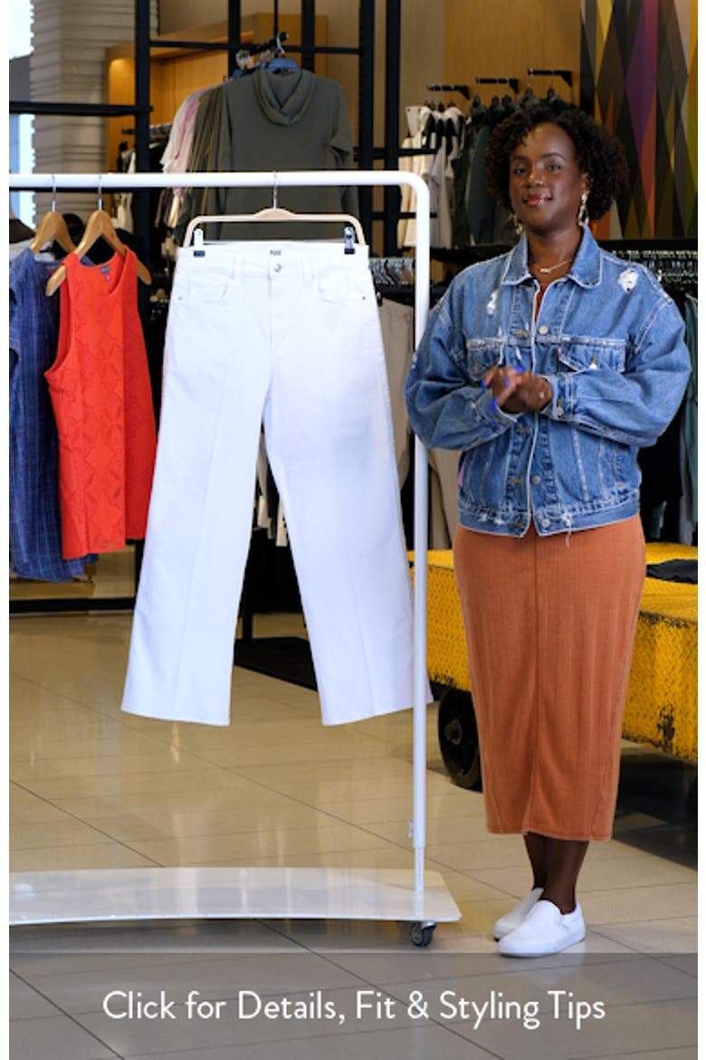 Leenah High Waist Ankle Wide Leg Jeans video
