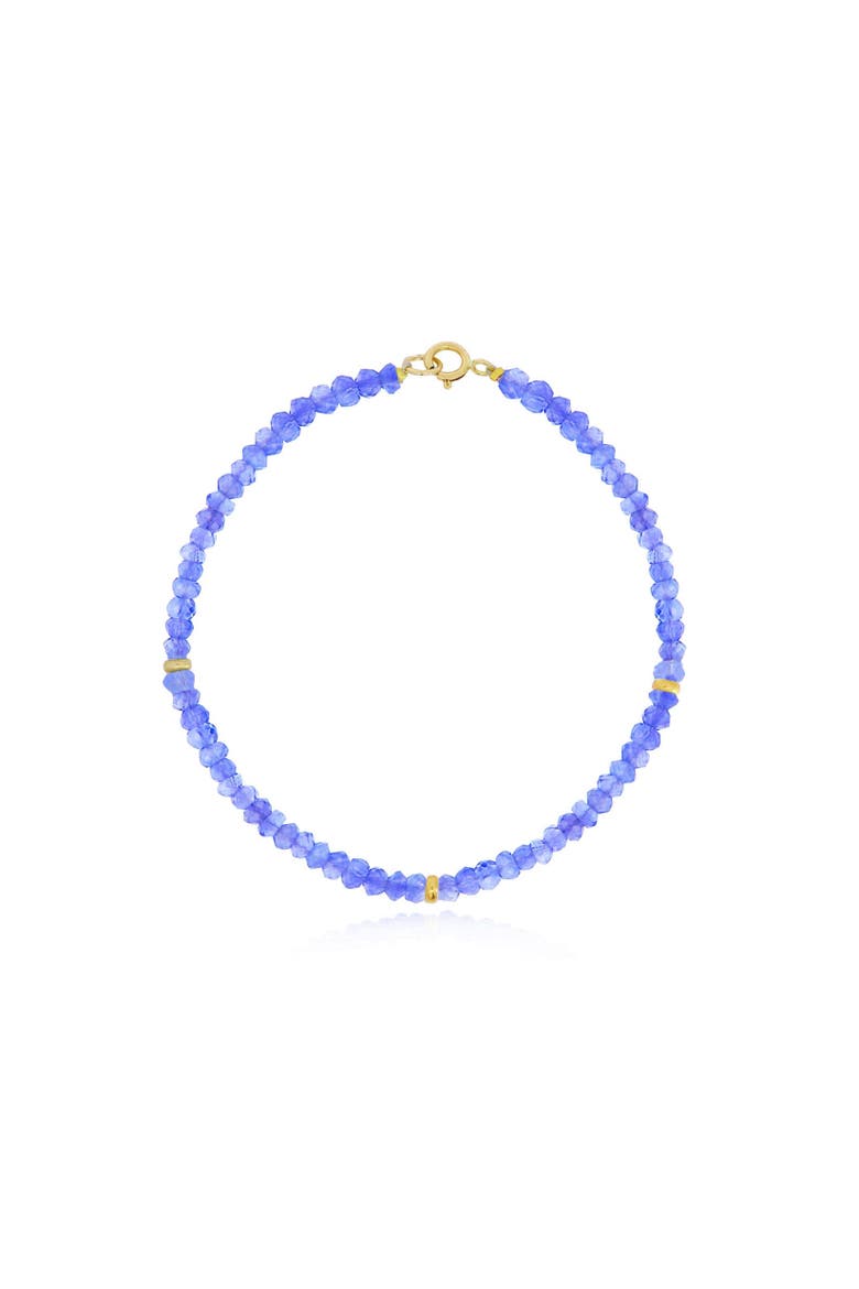 Tanzanite Bead Bracelet, Main, color, Tanzanite
